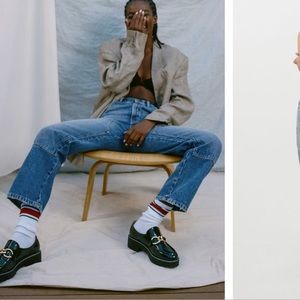 BDG high waisted carpenter jean